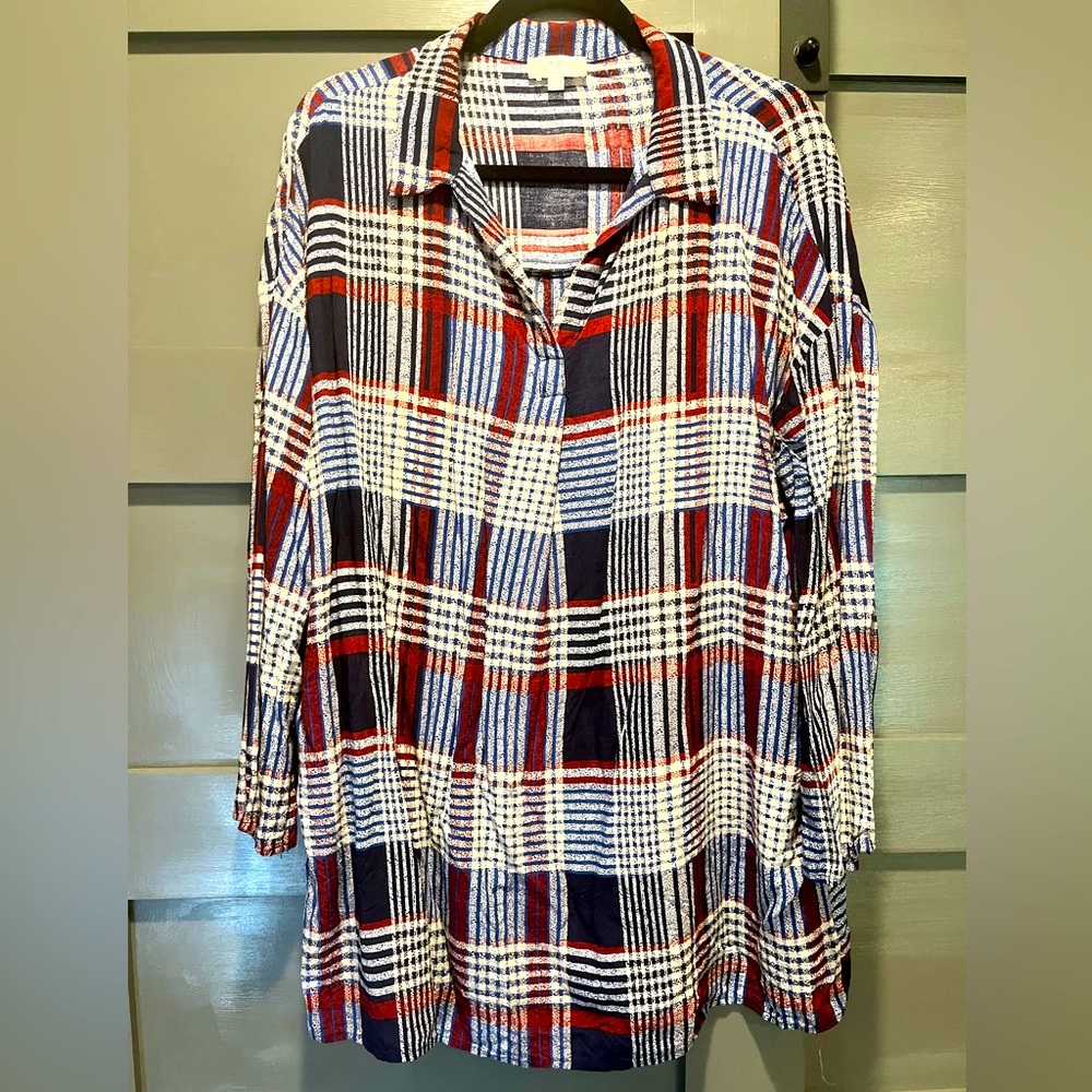 Umgee flowy tunic blouse-large